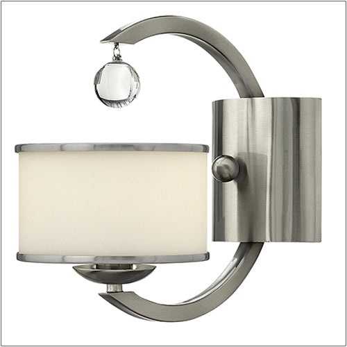 Hinkley Monaco Wall Light in Brushed Nickel
