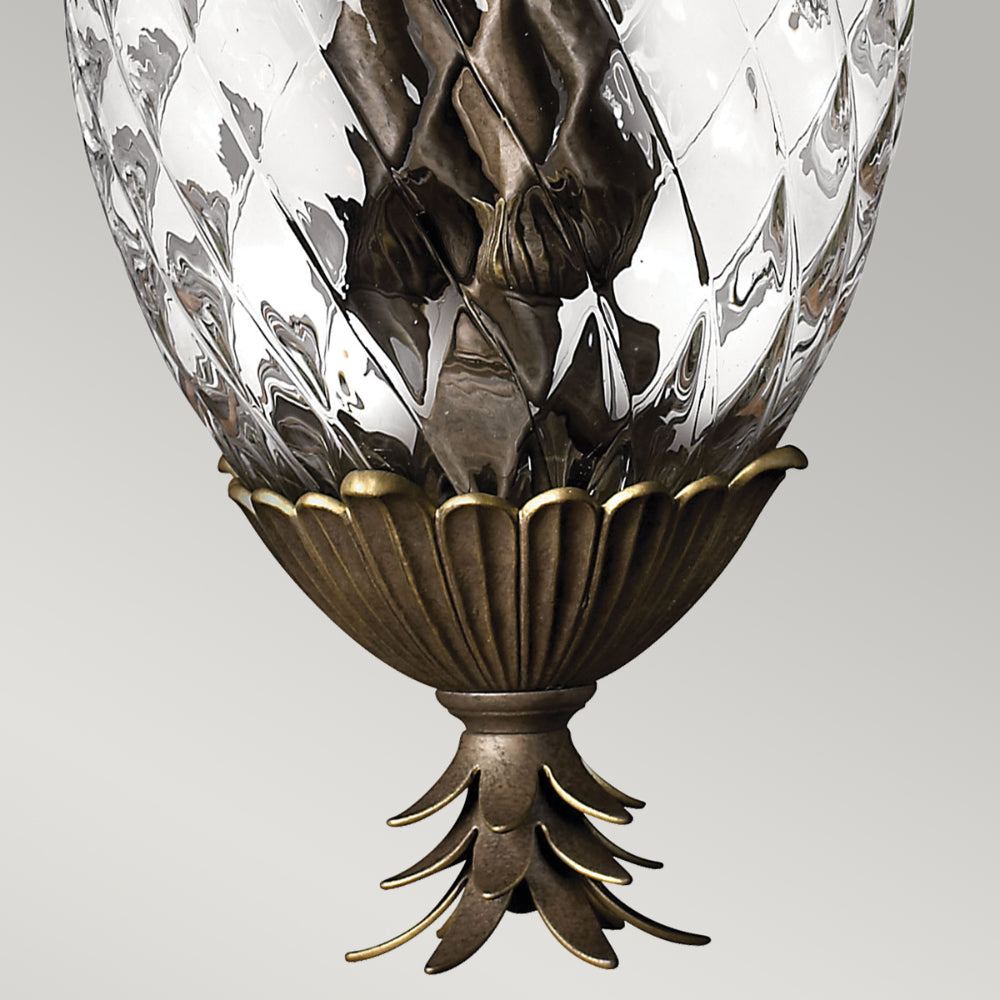 Hinkley Plantation 4 Light Pendant Light in Pearl Bronze