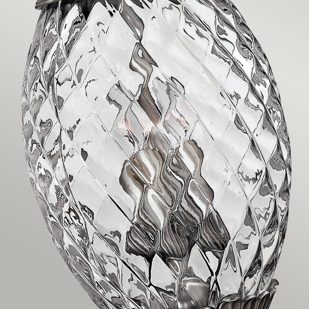 Hinkley Plantation 4 Light Pendant Light in Polished Antique Nickel