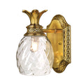 Hinkley Plantation Bathroom Wall Light in Burnished Brass