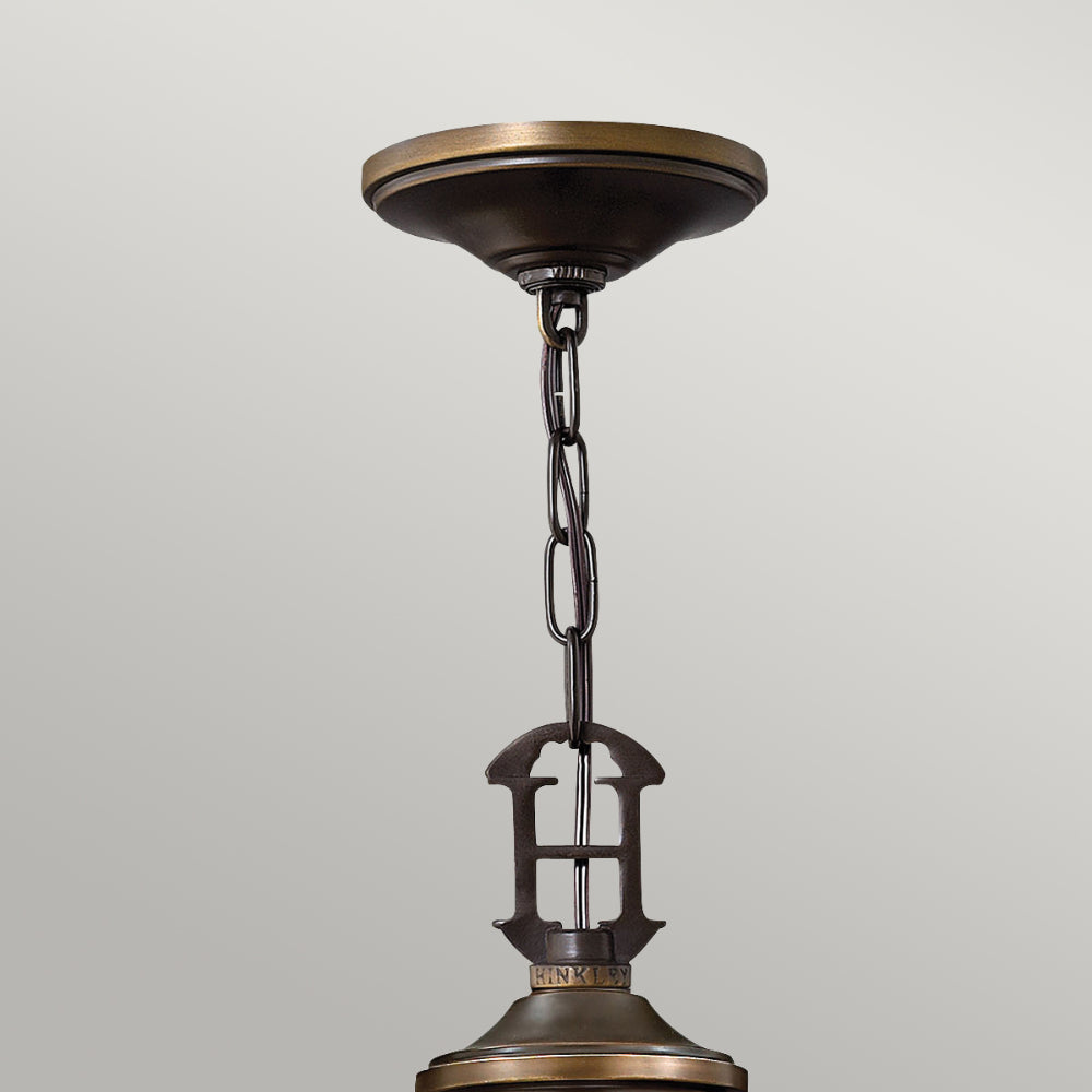Hinkley Plymouth 9 Light Chandelier in Olde Bronze