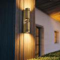 Hinkley Pratt 2 Light Up/Down Outdoor Spot Light in Heritage Brass