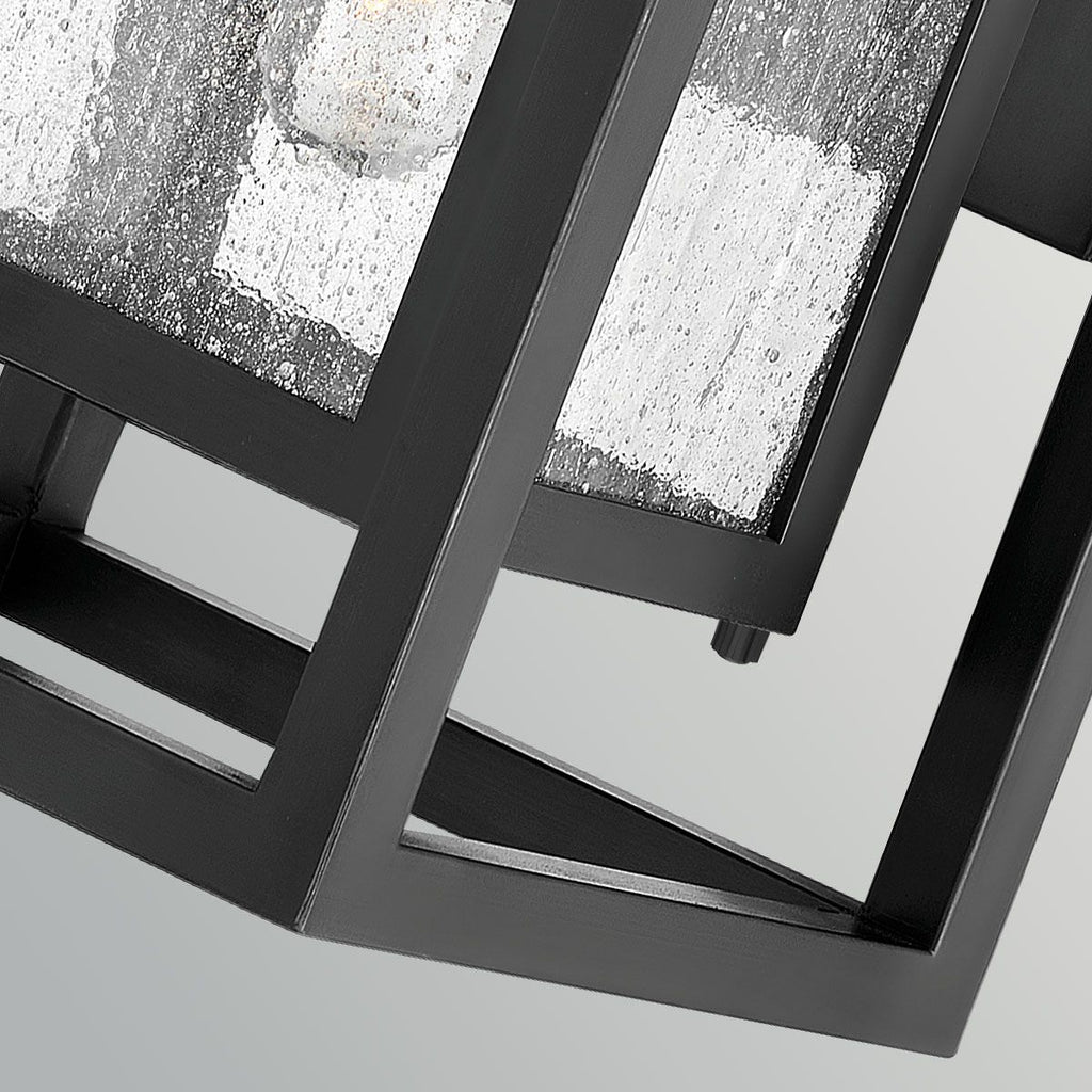 Hinkley Republic Small Outdoor Lantern in Black