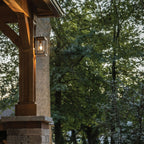 Hinkley Republic Small Outdoor Lantern in Black