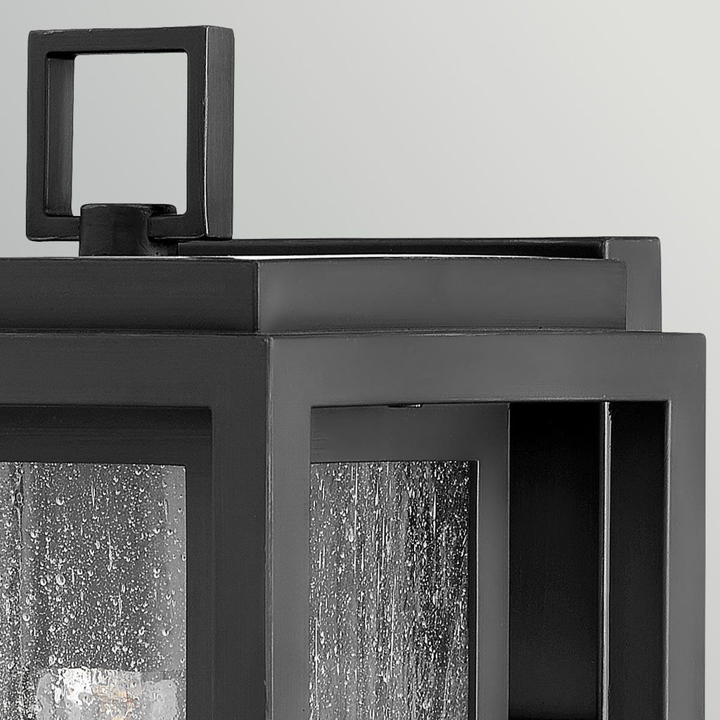 Hinkley Republic Small Outdoor Lantern in Black
