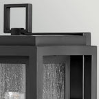 Hinkley Republic Small Outdoor Lantern in Black