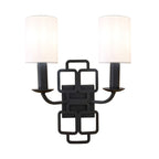 Hinkley Sabina 2 Light Wall Light in Black