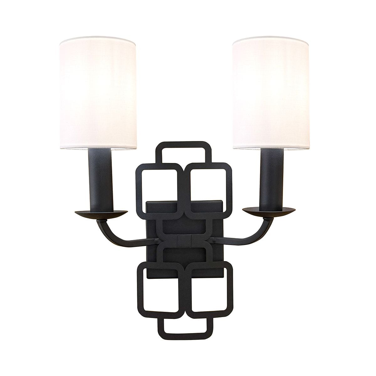 Hinkley Sabina 2 Light Wall Light in Black
