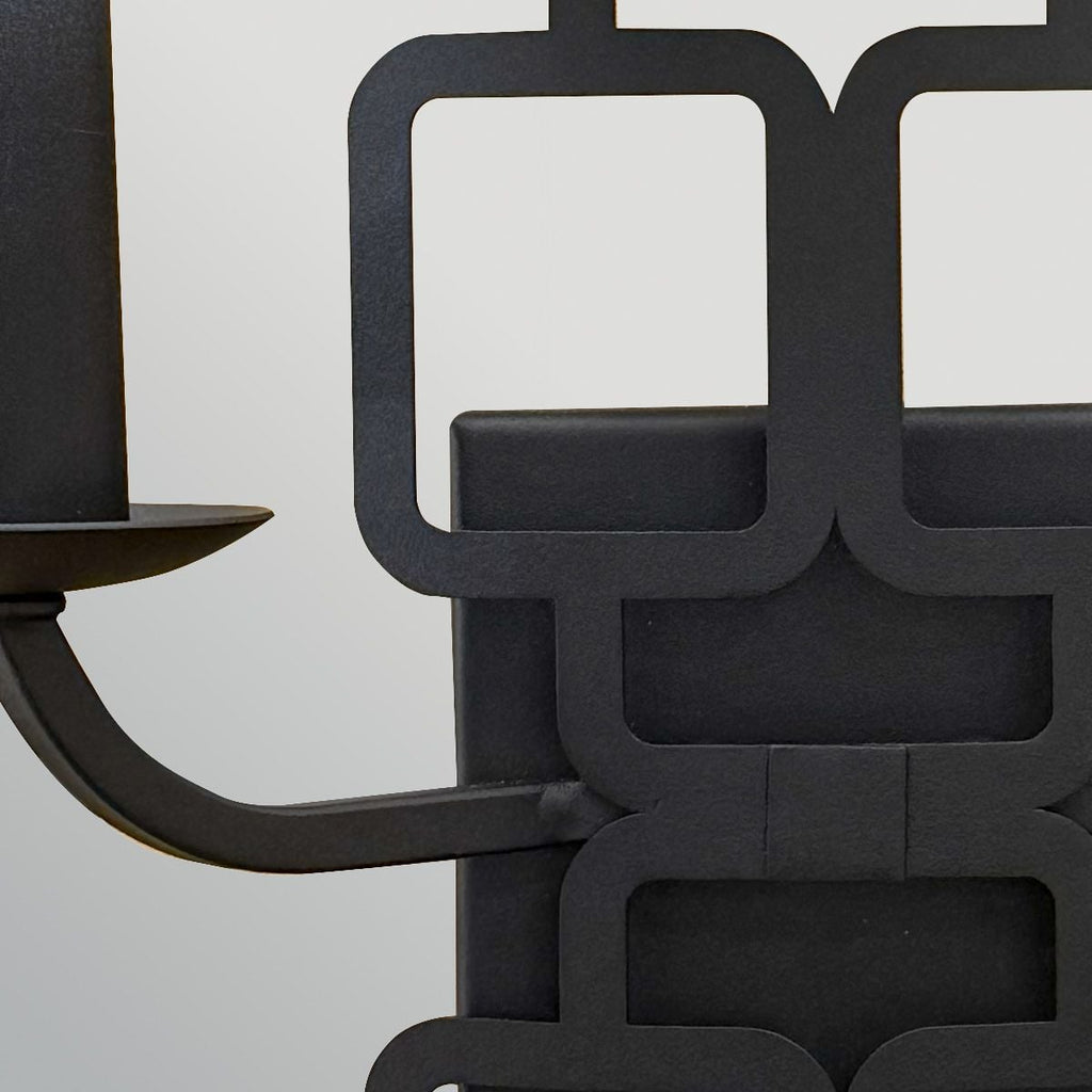 Hinkley Sabina 2 Light Wall Light in Black