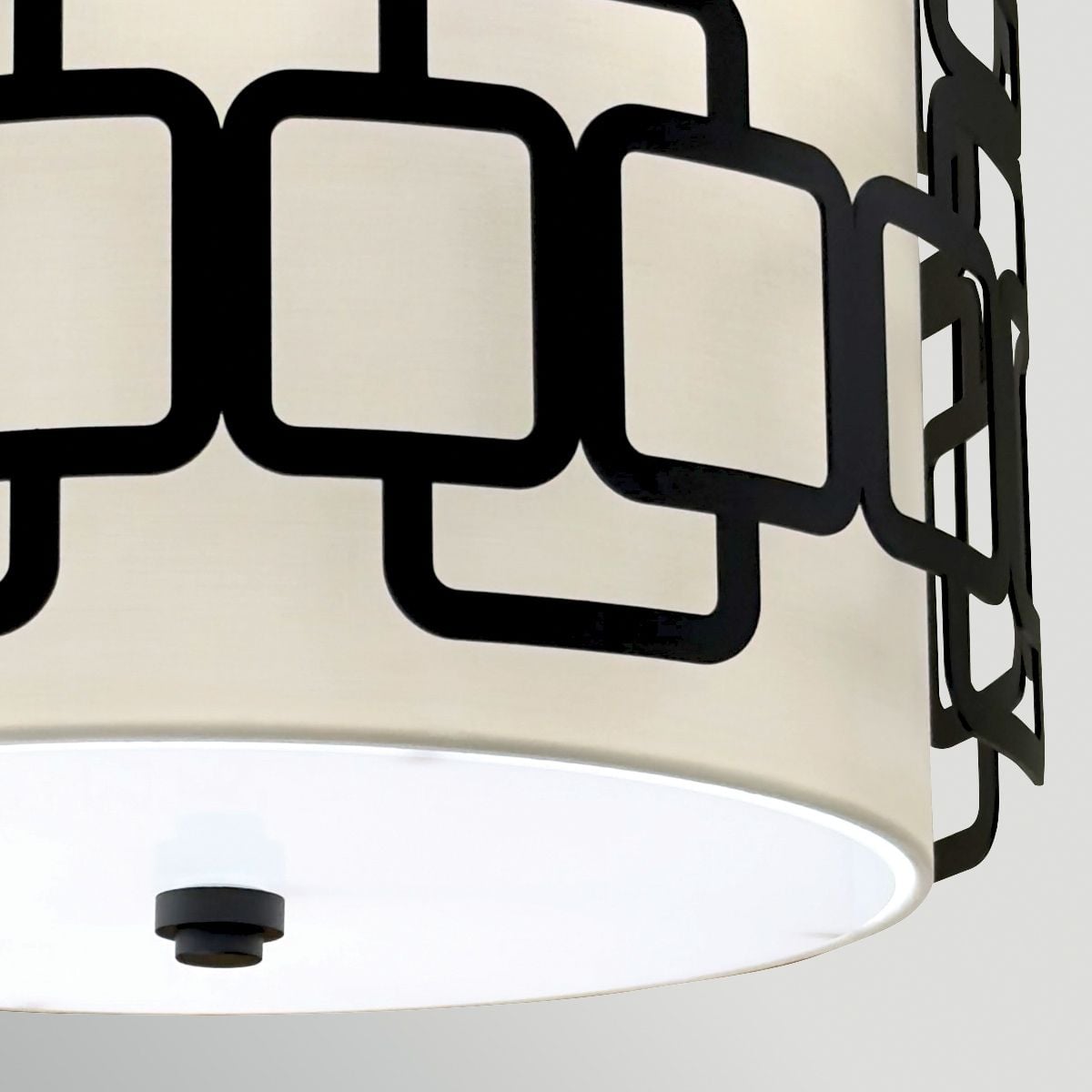 Hinkley Sabina 3 Light Pendant in Black