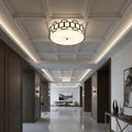 Hinkley Sabina 4 Light Large Flush in Black