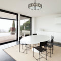 Hinkley Sabina 4 Light Pendant in Black