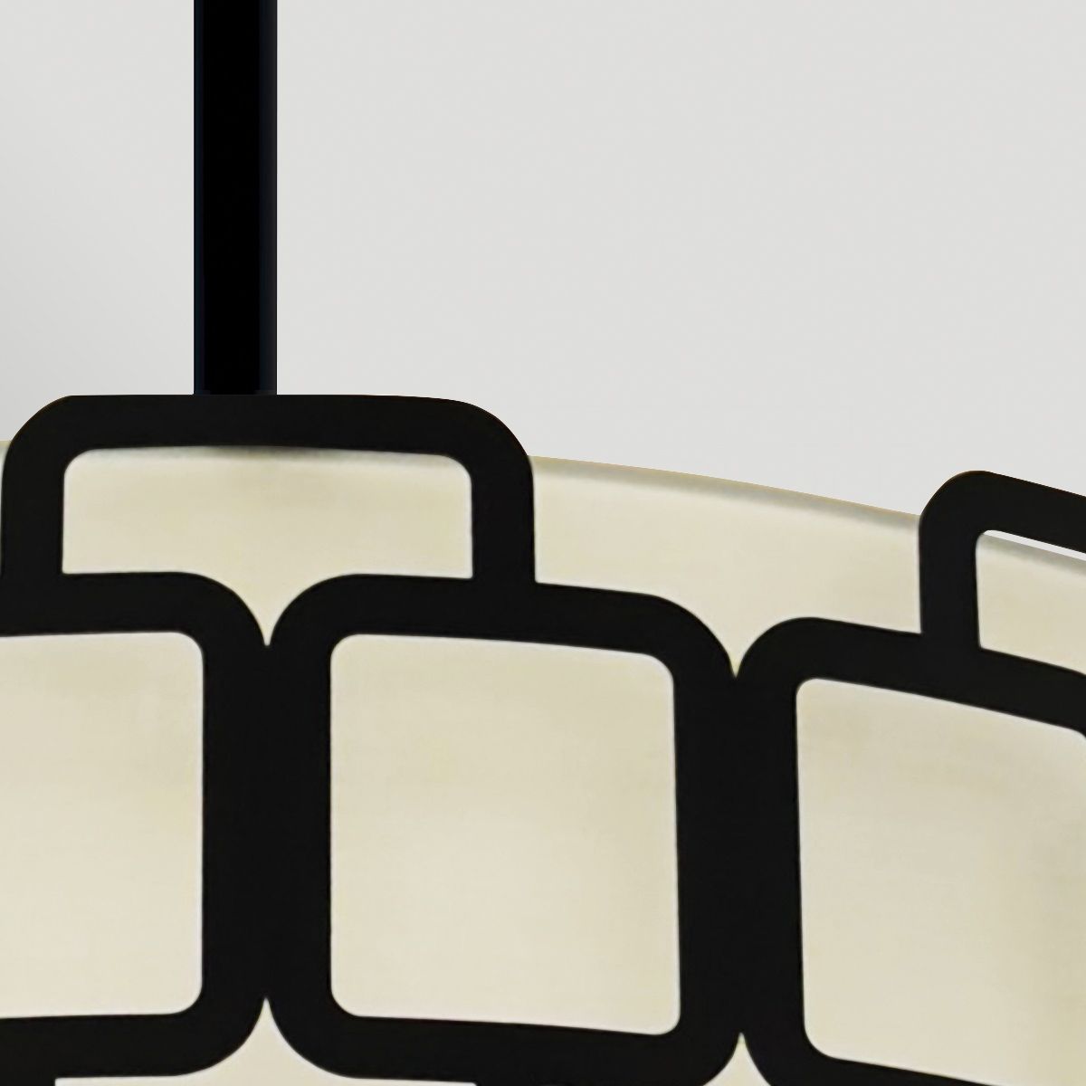 Hinkley Sabina 4 Light Pendant in Black