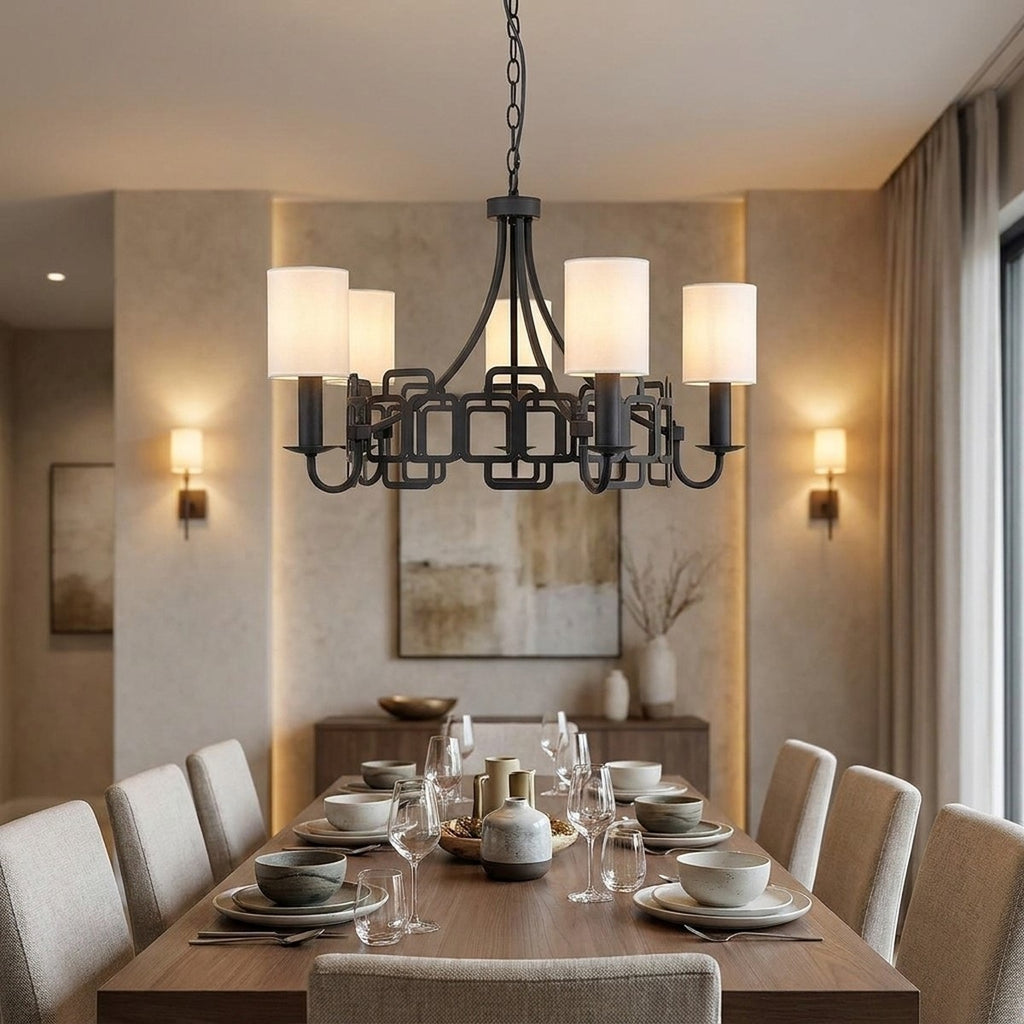 Hinkley Sabina 5 Light Chandelier in Black