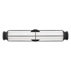 Hinkley Saylor Medium LED Bathroom Wall Light in Matte Black