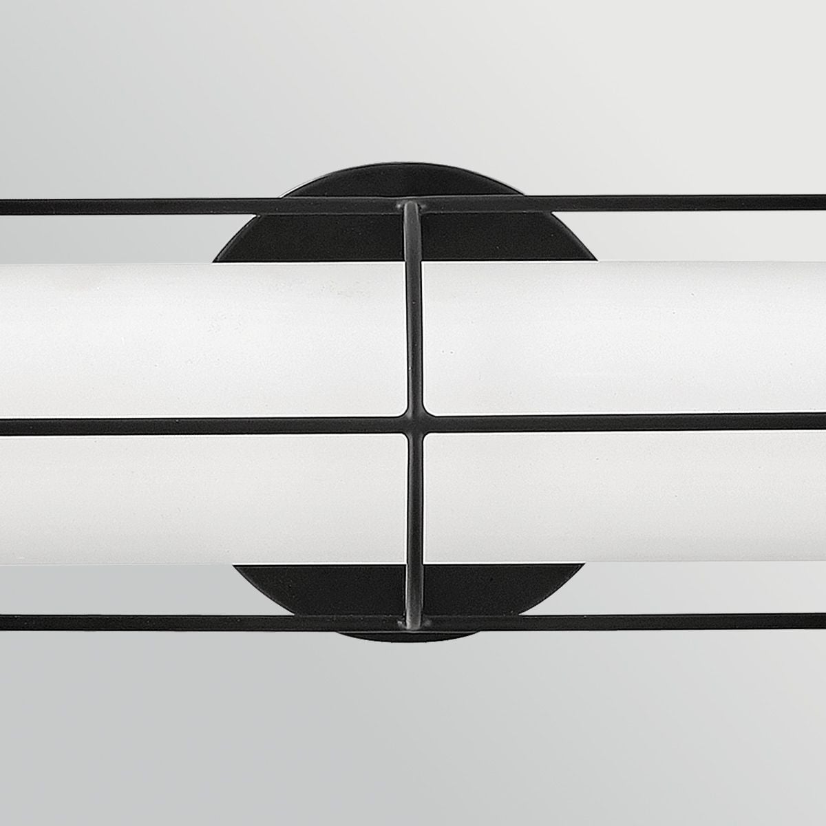 Hinkley Saylor Medium LED Bathroom Wall Light in Matte Black