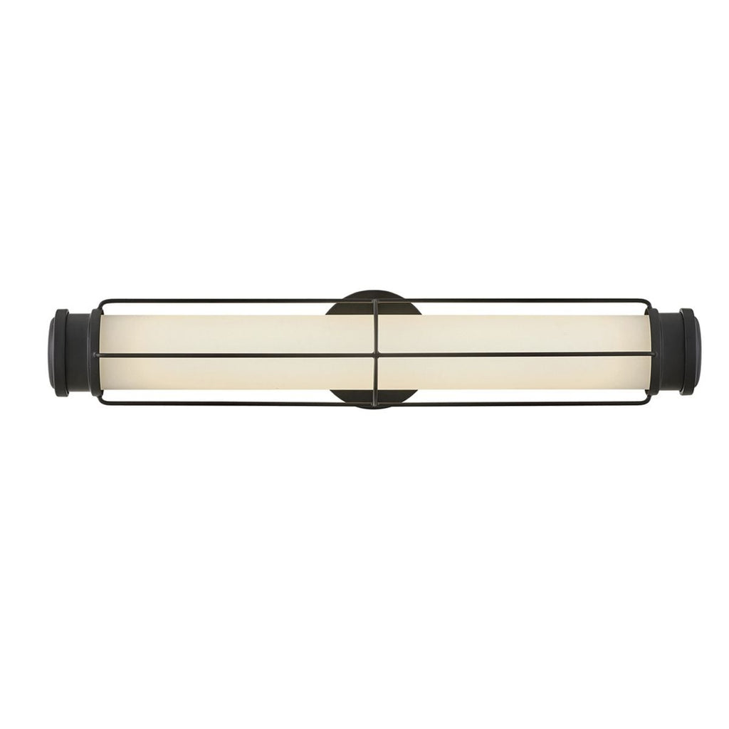 Hinkley Saylor Medium LED Bathroom Wall Light in Matte Black