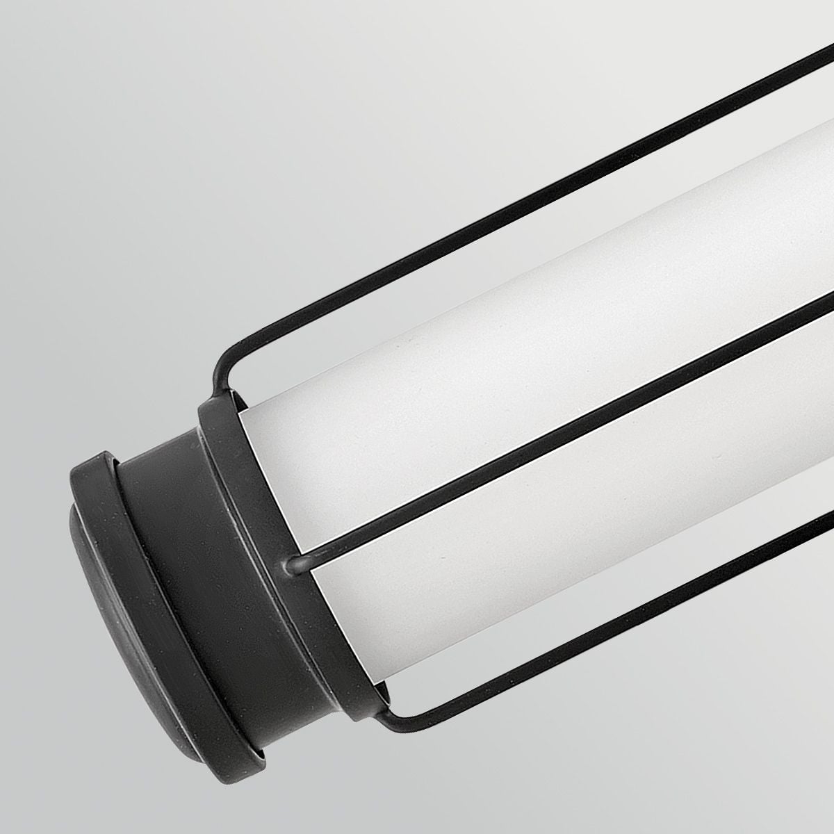 Hinkley Saylor Medium LED Bathroom Wall Light in Matte Black