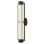 Hinkley Saylor Medium LED Bathroom Wall Light in Matte Black
