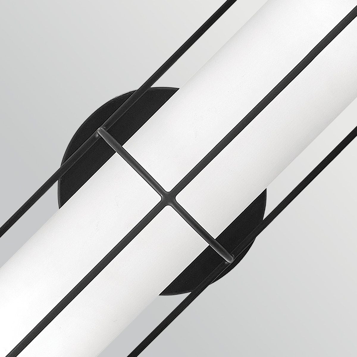Hinkley Saylor Small LED Bathroom Wall Light in Matte Black