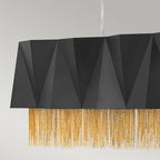 Hinkley Zuma 6 Light Linear Pendant Light in Gold