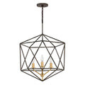 Hinkley Astrid 3 Light Chandelier in Metallic Matte Bronze
