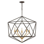Hinkley Astrid 5 Light Chandelier in Metallic Matte Bronze
