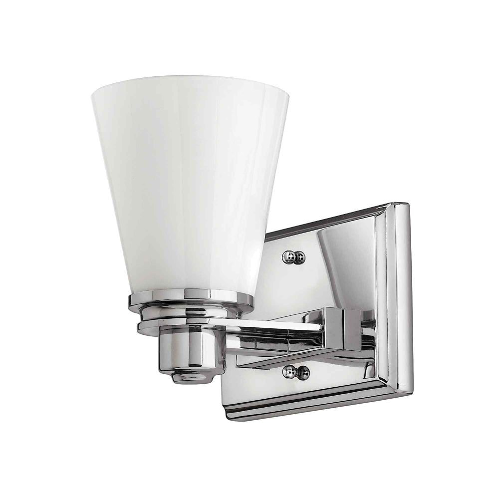 Hinkley Avon Wall Light for Bathroom in Polished Chrome