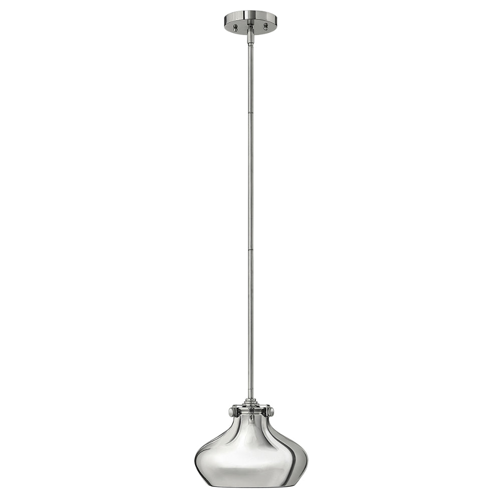 Hinkley Congress 1 Light Pendant Light in Chrome