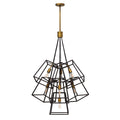 Hinkley Fulton 7 Light Multi-Arm Pendant Light in Bronze