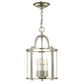 Hinkley Gentry Medium 4 Light Pendant Light in Polished Nickel