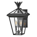 Hinkley Palma Outdoor Medium Wall Lantern 2 Light in Black