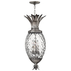 Hinkley Plantation 4 Light Pendant Light in Polished Antique Nickel