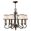 Hinkley Plymouth 6 Light Chandelier in Olde Bronze