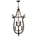 Hinkley Plymouth 8 Light Pendant Light in Olde Bronze