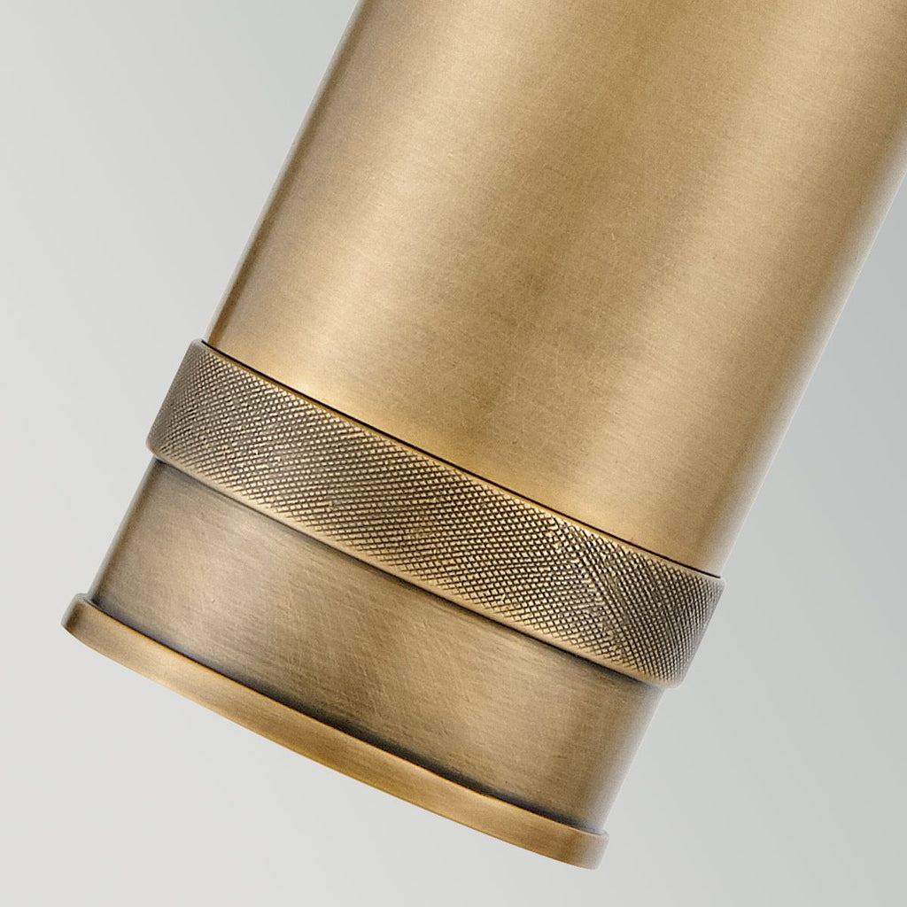 Hinkley Pratt Outdoor Spot Light in Heritage Brass