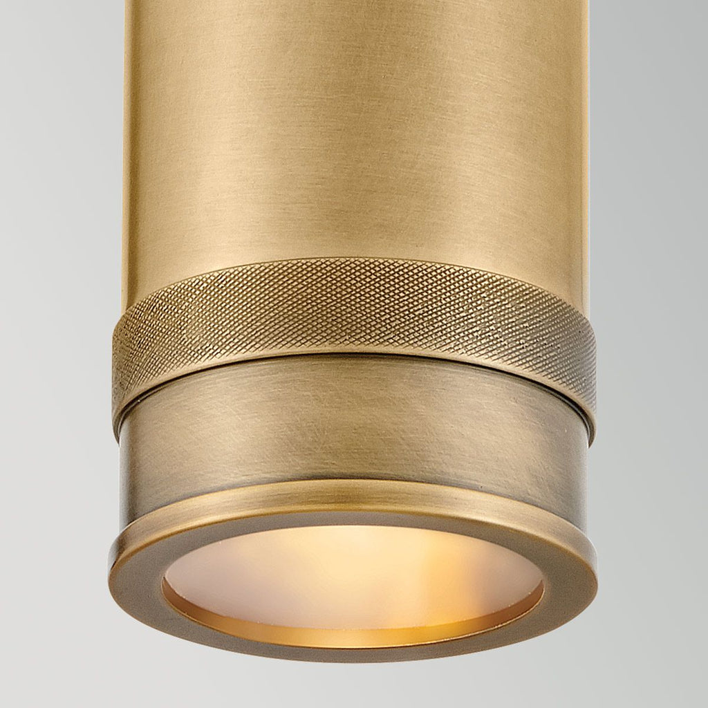 Hinkley Pratt Outdoor Spot Light in Heritage Brass