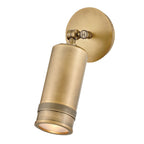 Hinkley Pratt Outdoor Spot Light in Heritage Brass