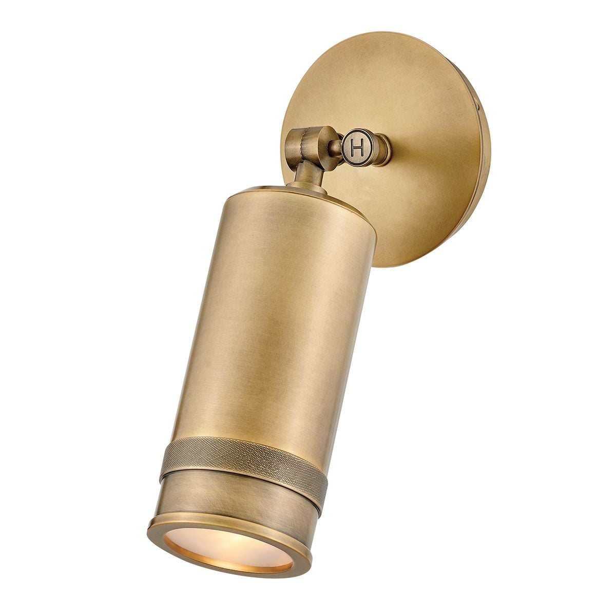 Hinkley Pratt Outdoor Spot Light in Heritage Brass