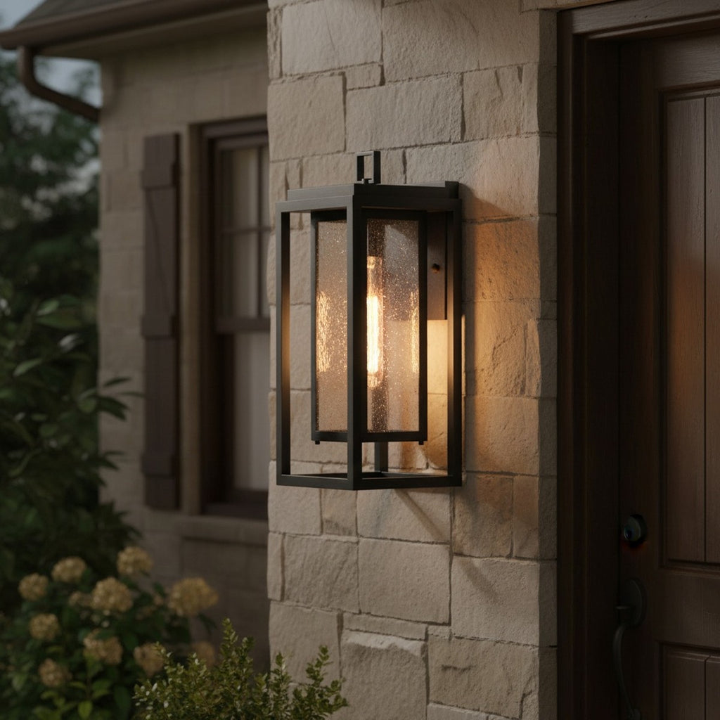 Hinkley Republic Medium Outdoor Lantern in Black