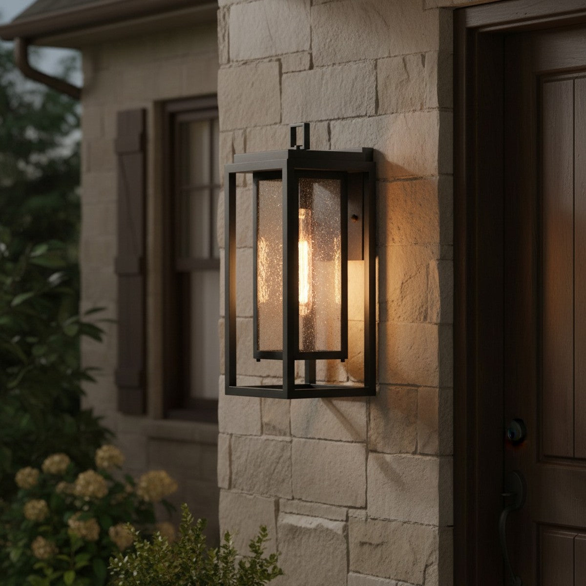 Hinkley Republic Medium Outdoor Lantern in Black