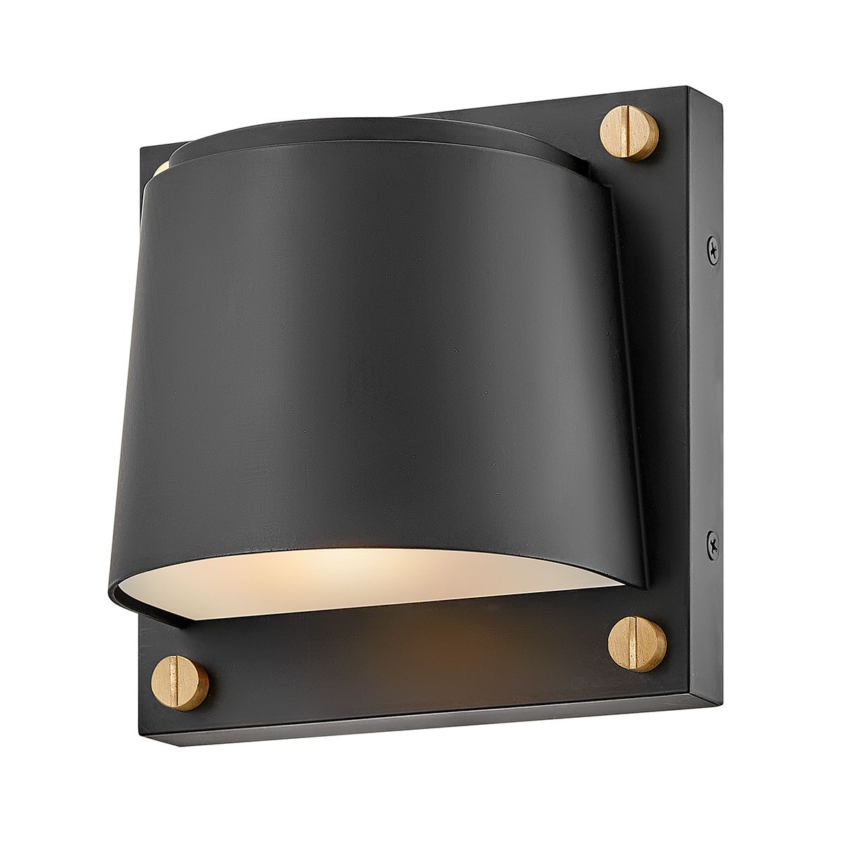 Hinkley Scout Outdoor Small Wall Light in Black