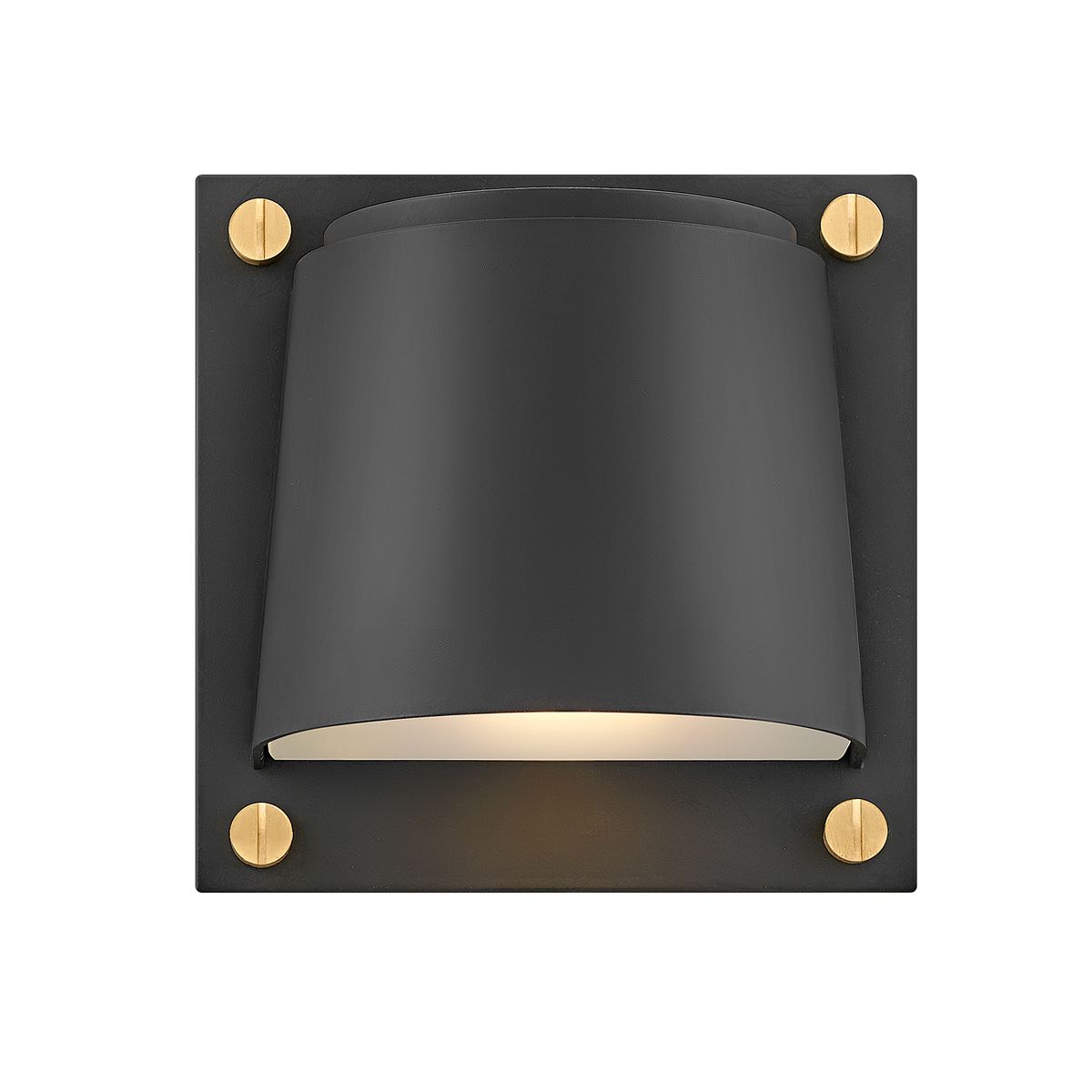 Hinkley Scout Outdoor Small Wall Light in Black