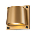 Hinkley Scout Outdoor Small Wall Light in Painted Heritage Brass