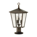 Hinkley Trellis Outdoor Pedestal in Regency Bronze