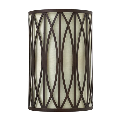 Hinkley Walden 2 Light Wall Light in Victorian Bronze