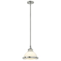 Hinkley Amelia Mini Pendant Light in Chrome with Opal Glass