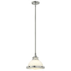 Hinkley Amelia Mini Pendant Light in Chrome with Opal Glass