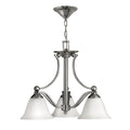 Hinkley Bolla 3 Light Ceiling Light in Brushed Nickel