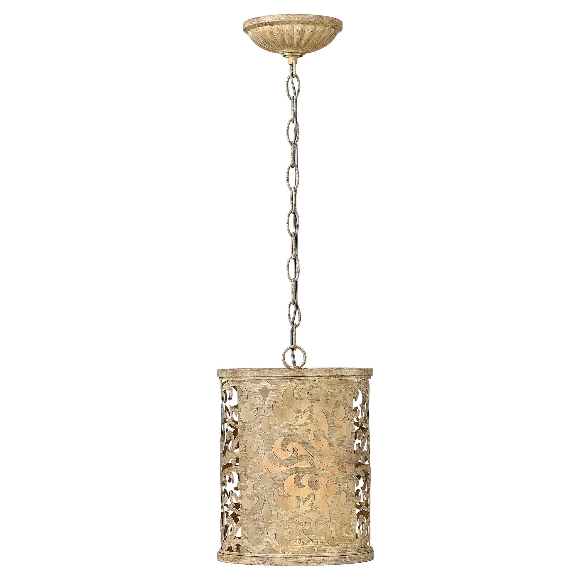 Hinkley Carabel Mini Pendant Light in Antique Brass